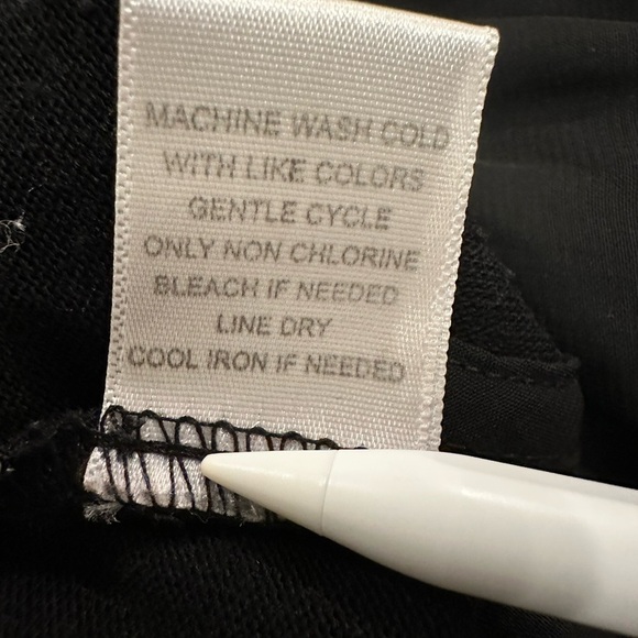 Studio Y Black Sheer Ruffle Collar Cardigan Medium - Picture 4 of 5